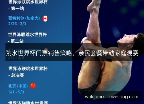 跳水世界杯门票销售策略，亲民套餐带动家庭观赛